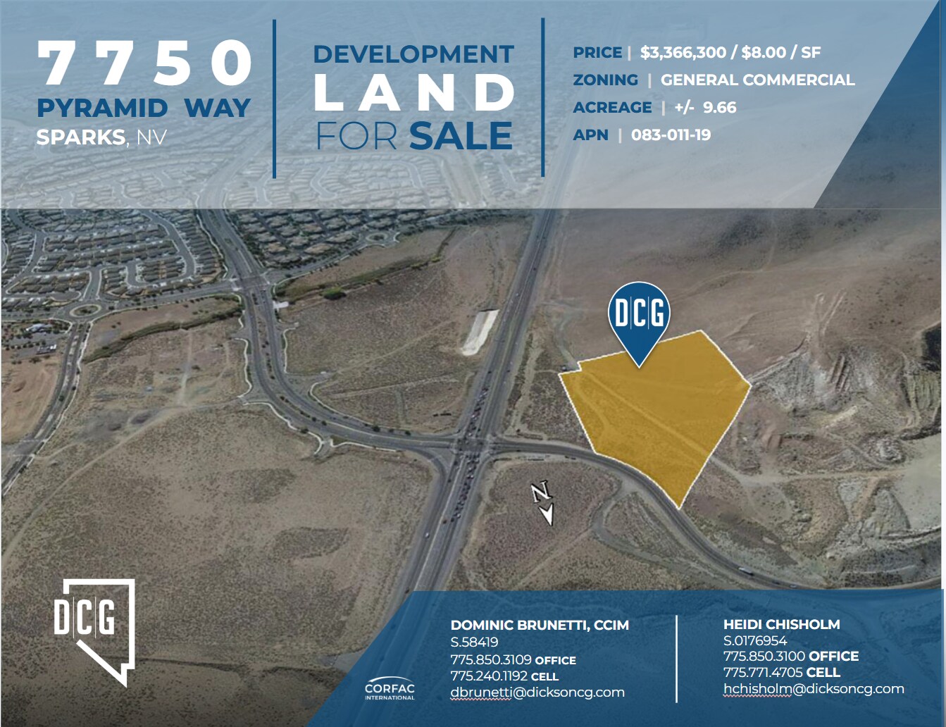 7750 Pyramid Way, Sparks, NV à vendre Photo principale– Image 1 sur 8