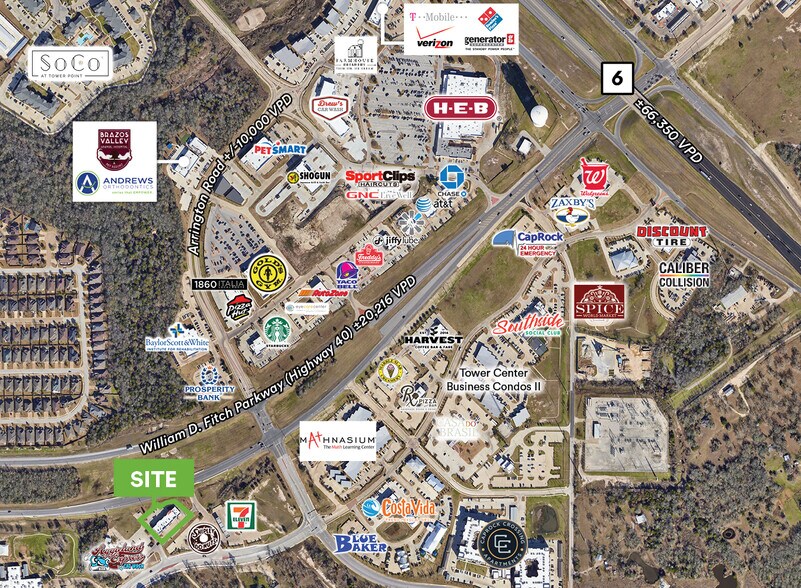 800 William D Fitch Pky, College Station, TX à louer - Photo de l’immeuble – Image 2 sur 5