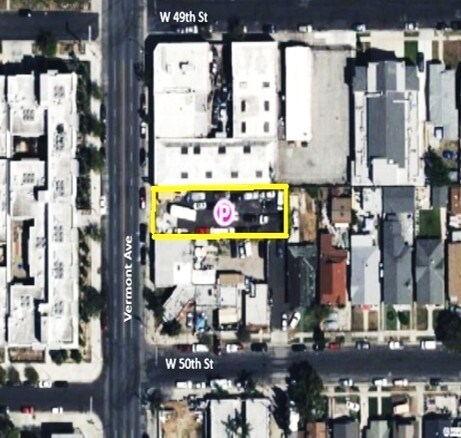 4918 S Vermont Ave, Los Angeles, CA à vendre - Aérien – Image 2 sur 5