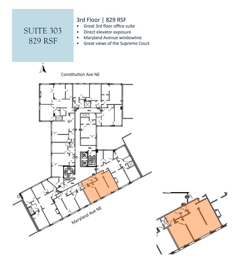 100-110 Maryland Ave NE, Washington, DC à louer Plan d’étage– Image 1 sur 1