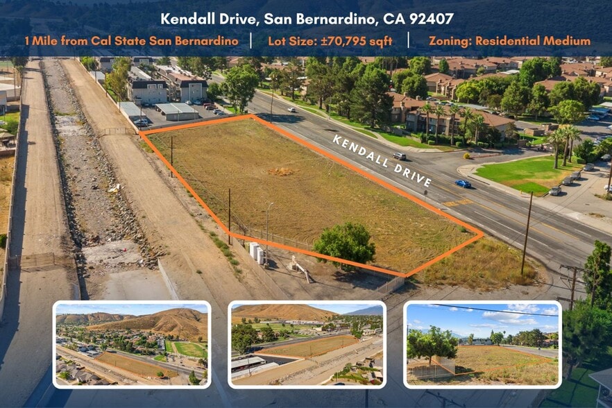0 Kendall Dr, San Bernardino, CA à vendre - Photo de l’immeuble – Image 1 sur 8