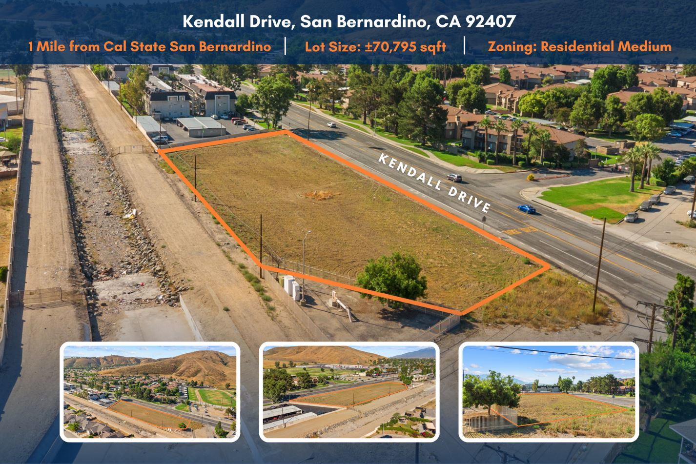0 Kendall Dr, San Bernardino, CA à vendre Photo de l’immeuble– Image 1 sur 9
