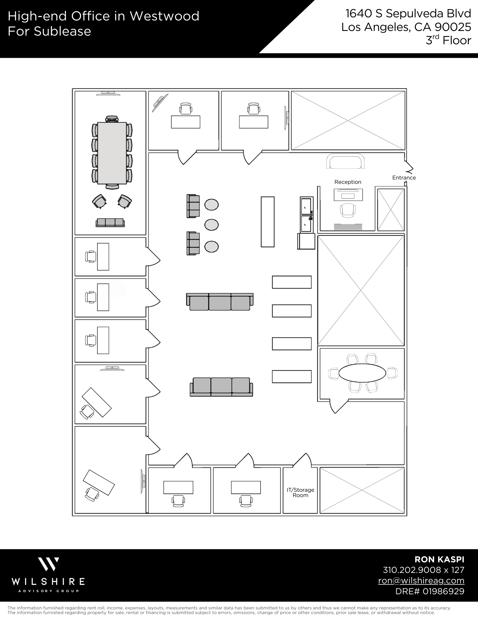 1640 S Sepulveda Blvd, Los Angeles, CA à louer Plan d’étage– Image 1 sur 22