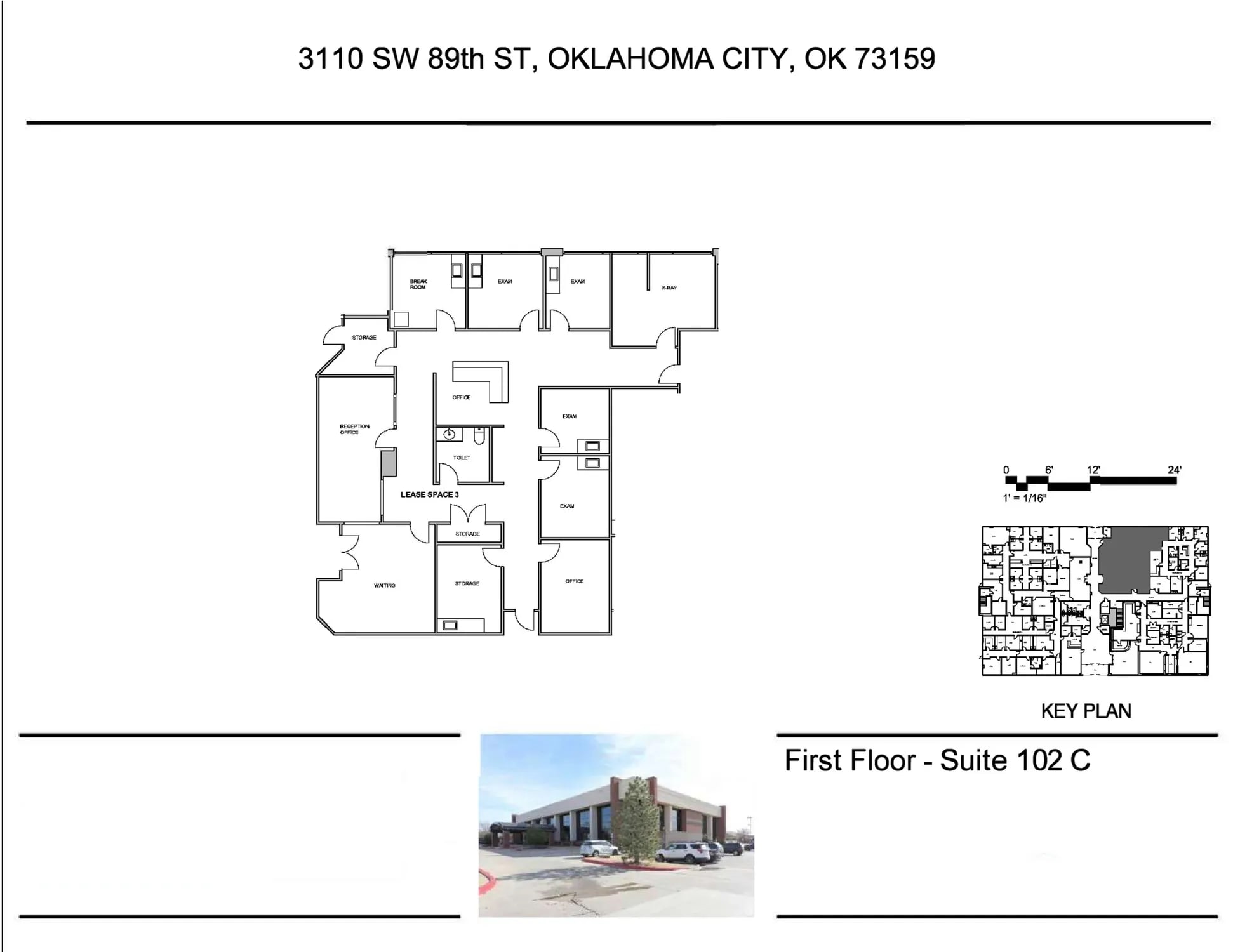 3110 SW 89th St, Oklahoma City, OK à louer Plan d’étage– Image 1 sur 9