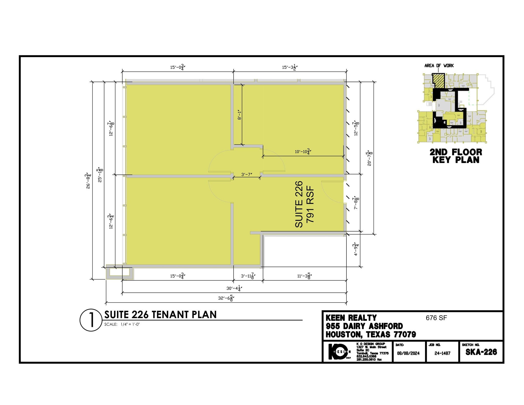 955 Dairy Ashford Rd, Houston, TX à louer Plan de site– Image 1 sur 1