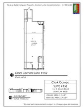1161 E Clark Rd, Dewitt, MI à louer Plan d’étage– Image 1 sur 1