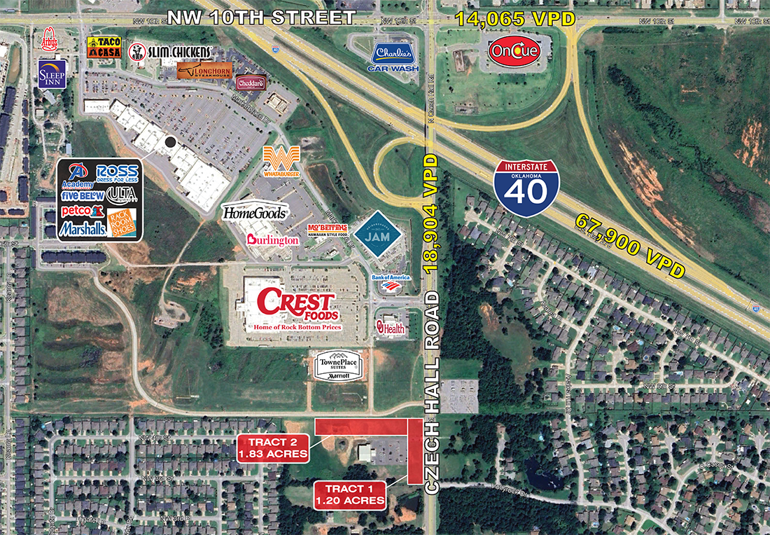 301 N Czech Hall Rd, Yukon, OK à vendre Photo principale– Image 1 sur 3