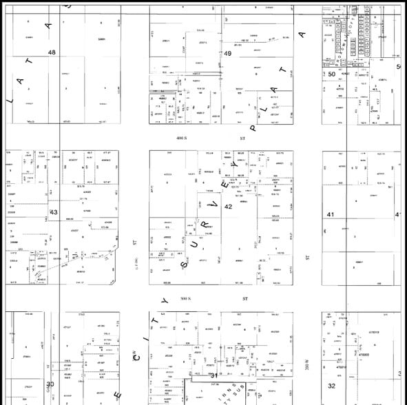 280 W 500 S, Salt Lake City, UT à vendre - Plan cadastral – Image 3 sur 3