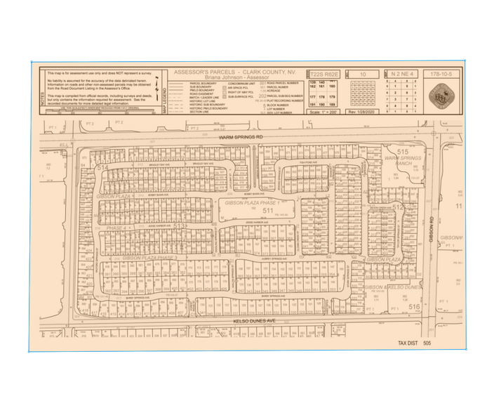 1016 Devon Creek Ave, Henderson, NV à vendre - Plan cadastral – Image 1 sur 1