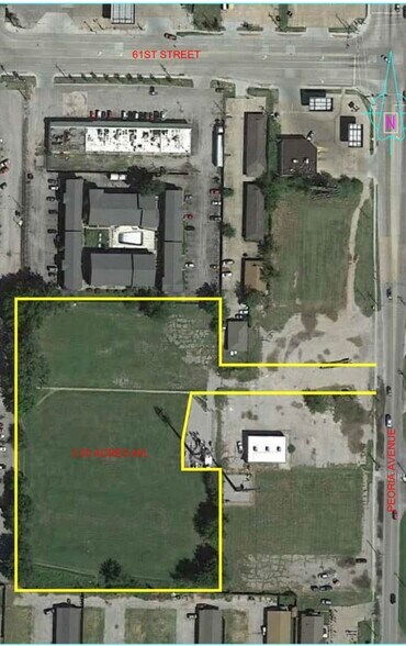 1146 E 62nd St, Tulsa, OK à vendre - Aérien – Image 1 sur 1