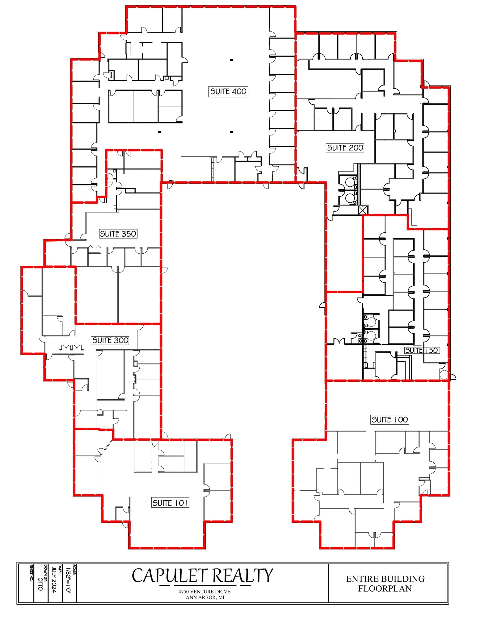 4750 Venture Dr, Ann Arbor, MI à louer Plan de site– Image 1 sur 2