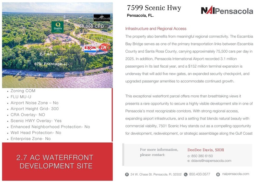 7599 Scenic Hwy, Pensacola, FL à vendre - Photo de l’immeuble – Image 3 sur 33