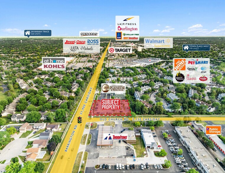 390 N Barrington Rd, Schaumburg, IL à vendre - Photo de l’immeuble – Image 3 sur 5