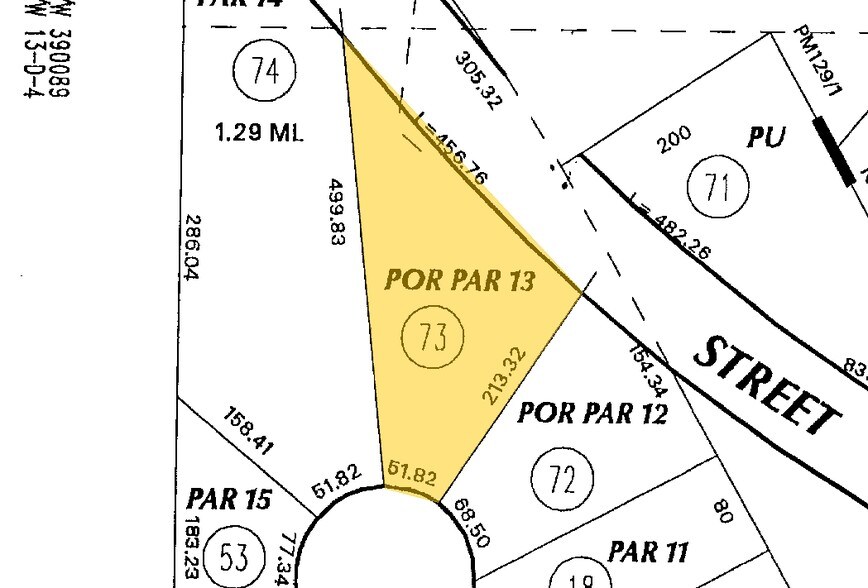 6100 Quail Valley Ct, Riverside, CA à vendre - Plan cadastral – Image 1 sur 2