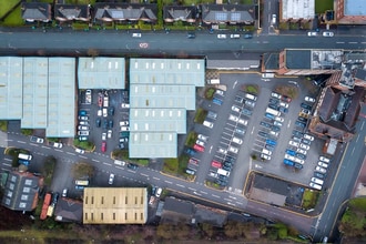 Wilsons Park, Manchester, GTM - Vue aérienne  vue de carte