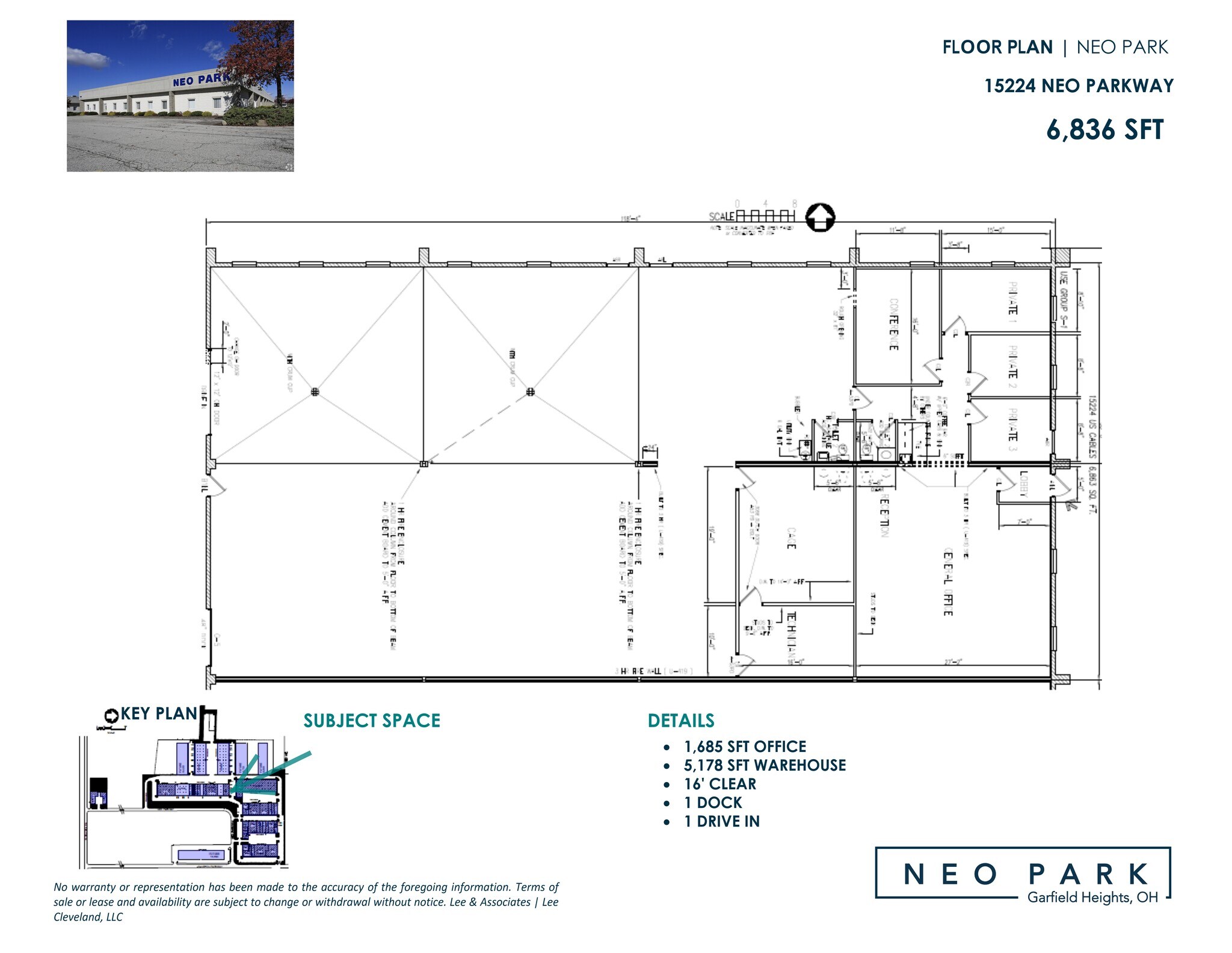15601-15687 Neo Pky, Garfield Heights, OH à louer Plan de site– Image 1 sur 1
