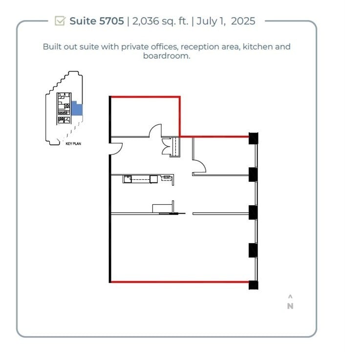 40 King St W, Toronto, ON à louer Plan d’étage– Image 1 sur 1