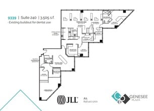 9333 Genesee Ave, San Diego, CA à louer Plan d’étage– Image 1 sur 6
