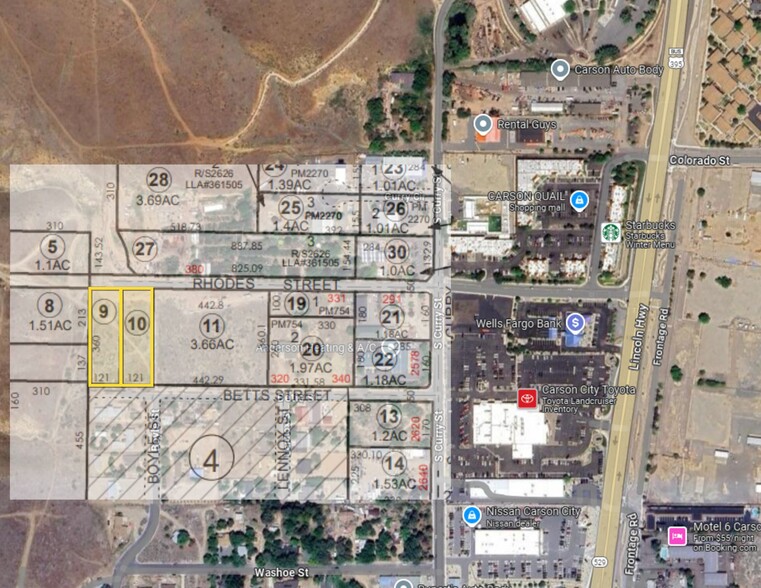 SE Rhodes St & S Curry St, Carson City, NV à vendre - Photo de l’immeuble – Image 3 sur 4