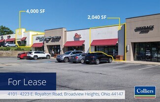 Plus de détails pour 4101-4223 E Royalton Rd, Broadview Heights, OH - Local commercial à louer