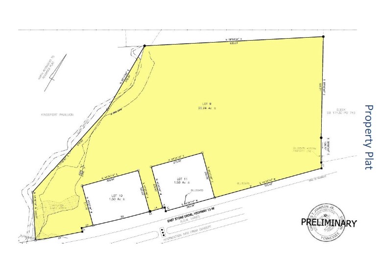 E Stone Dr, Kingsport, TN à vendre - Plan cadastral – Image 2 sur 3