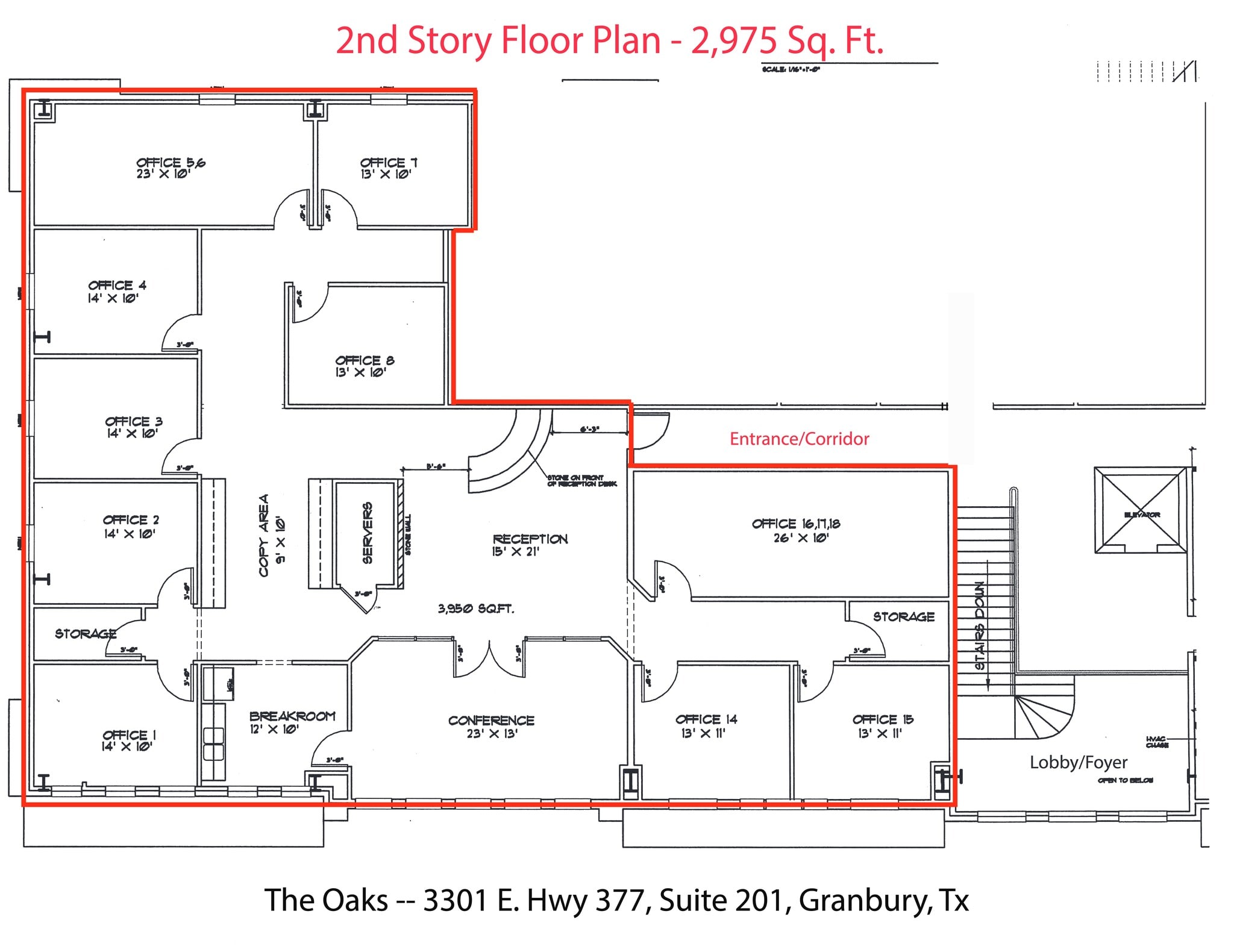 3301 E US Highway 377, Granbury, TX à louer Plan de site– Image 1 sur 1