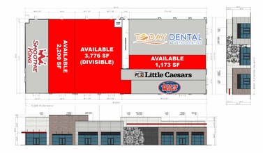 NEC of Bailey Boswell Road & Centerboard Lane, Fort Worth, TX à louer Plan d’étage– Image 1 sur 1