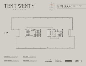 1020 Spring St, Atlanta, GA à louer Plan d’étage– Image 1 sur 1