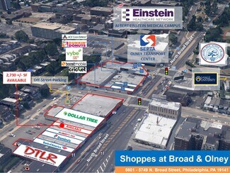 Plus de détails pour 5725 N Broad St, Philadelphia, PA - Local commercial à louer
