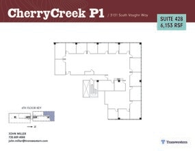 3131 S vaughn Way, Aurora, CO à louer Plan d’étage– Image 2 sur 2