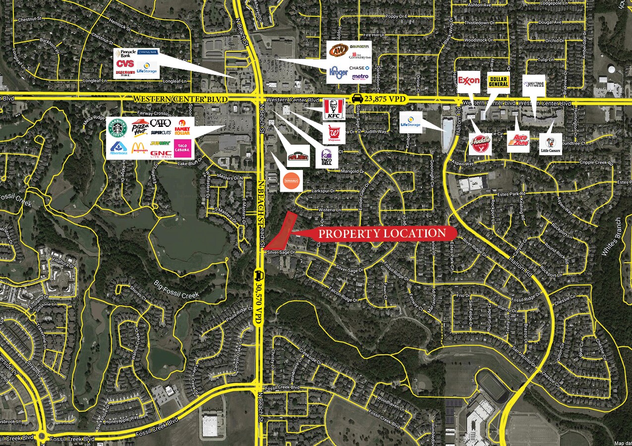 4501 Silver Sage Dr, Haltom City, TX à vendre Aérien– Image 1 sur 4