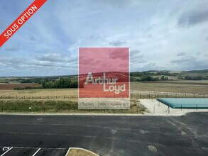 Auxerre - Vue aérienne  vue de carte