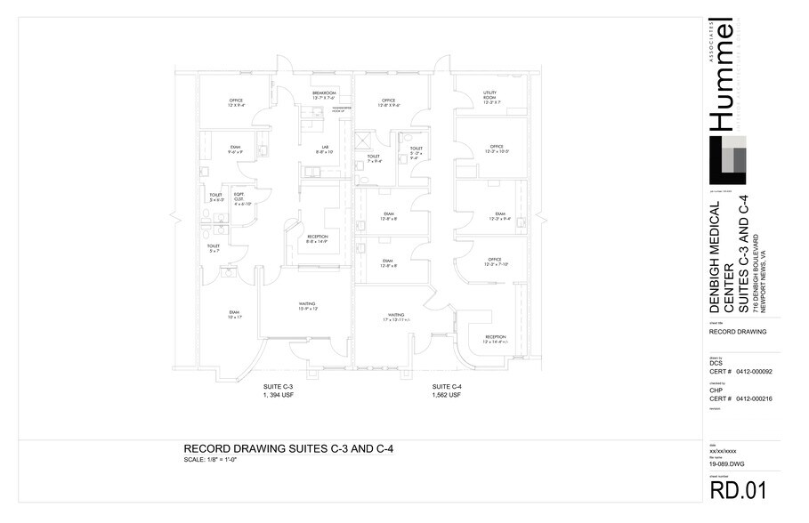 716 Denbigh Blvd, Newport News, VA à louer - Plan de site – Image 3 sur 3