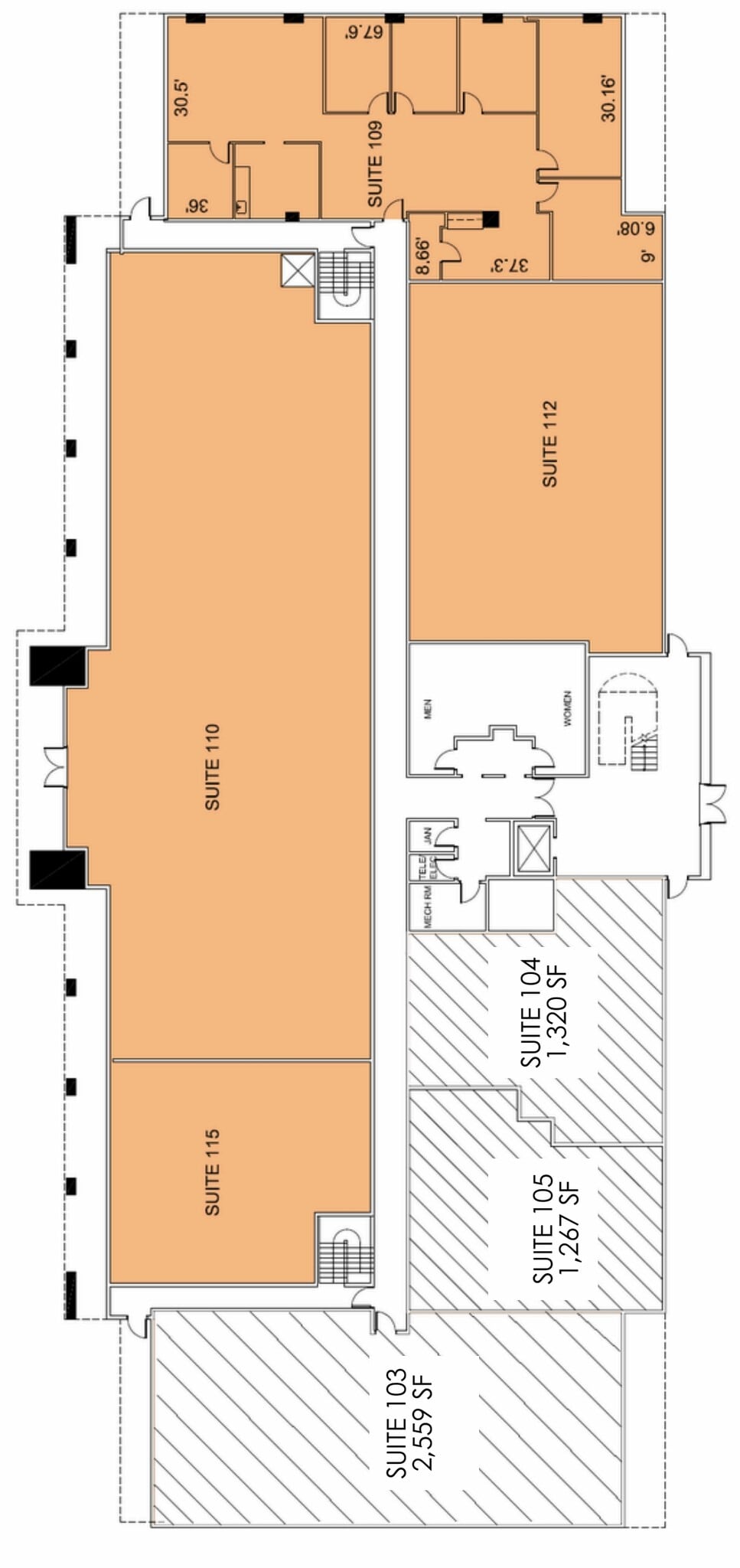 2 Eves Dr, Marlton, NJ à louer Plan d’étage– Image 1 sur 1