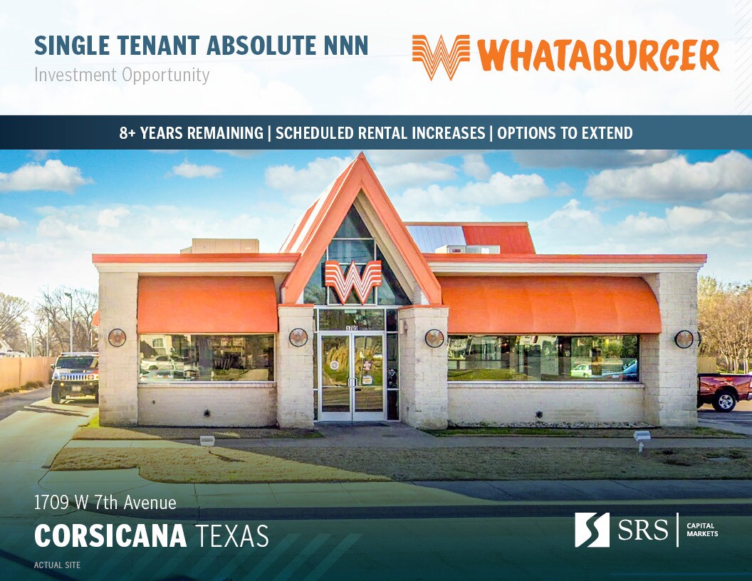 1709 W 7th Ave, Corsicana, TX à vendre Photo principale– Image 1 sur 5