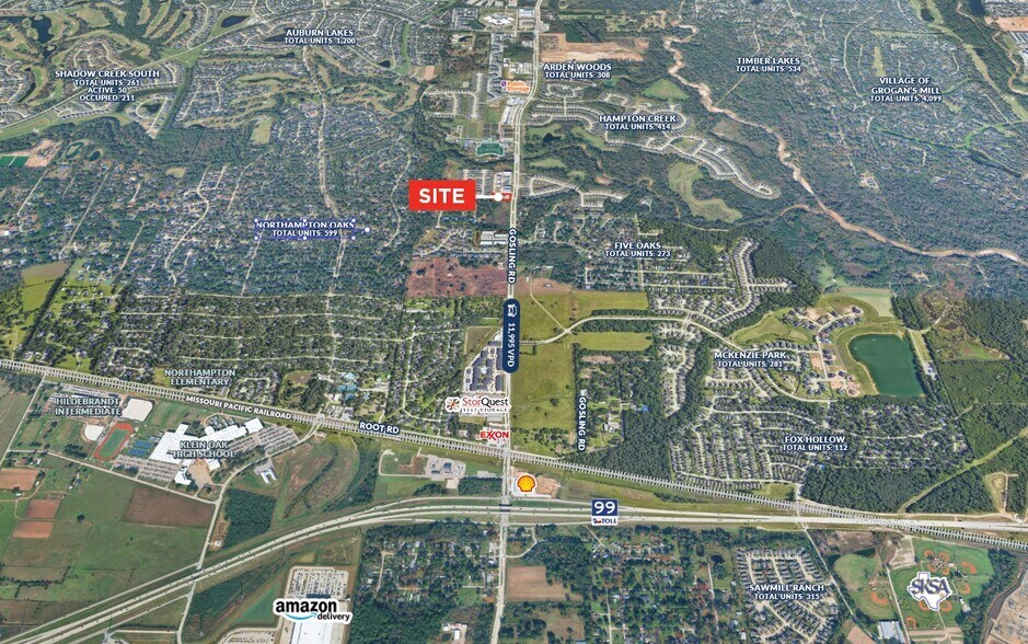 23855 Gosling Rd, Spring, TX à vendre - Aérien – Image 2 sur 2