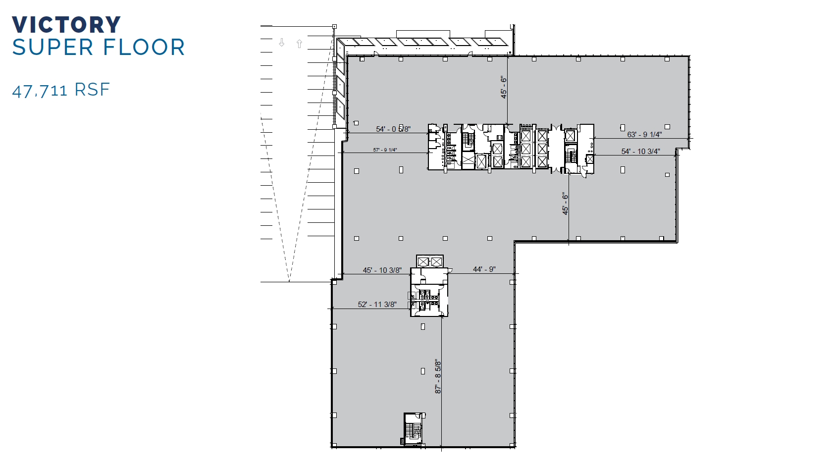 2371 Victory Ave, Dallas, TX à louer Plan d’étage– Image 1 sur 1