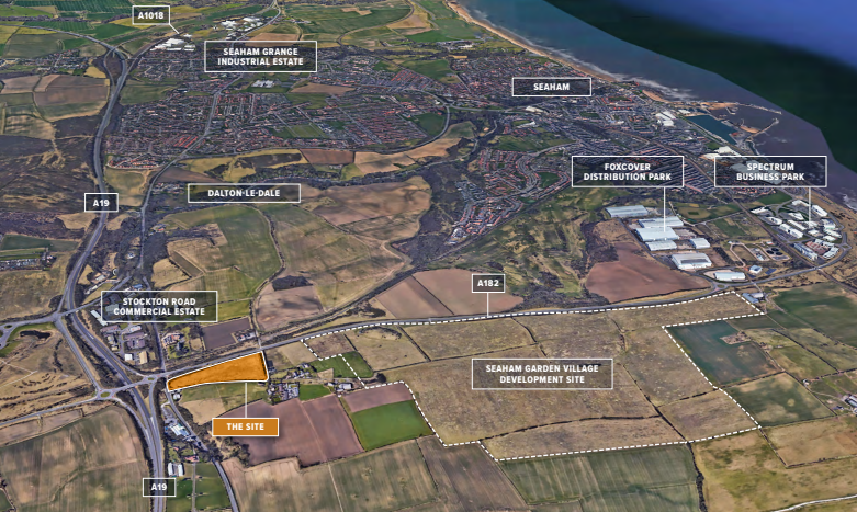 Land at West Farm, Cold Hesledon à vendre Aérien– Image 1 sur 5