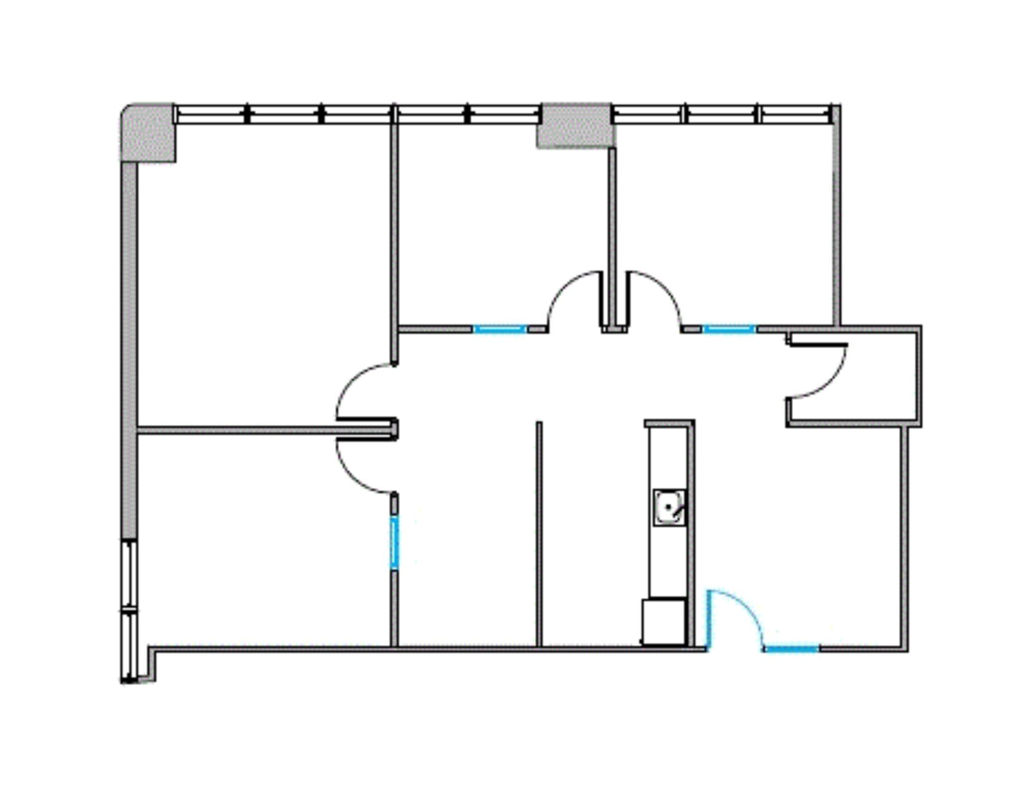 4100 spring valley Rd, Dallas, TX à louer Plan d’étage– Image 1 sur 1