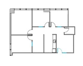 4100 spring valley Rd, Dallas, TX à louer Plan d’étage– Image 1 sur 1