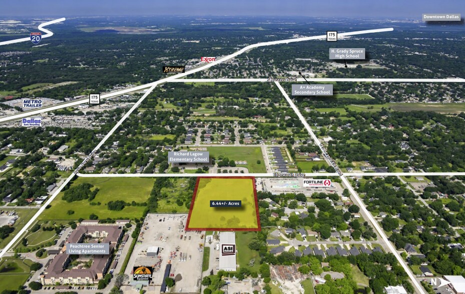 600 Edgeworth Drive, Dallas, TX à vendre - Photo de l’immeuble – Image 2 sur 4