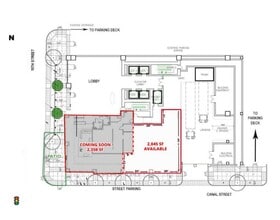 200 S 10th St, Richmond, VA à louer Plan d’étage– Image 1 sur 2