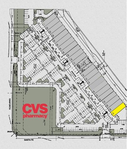 1333 N Santa Fe Ave, Edmond, OK à louer - Plan de site – Image 3 sur 4