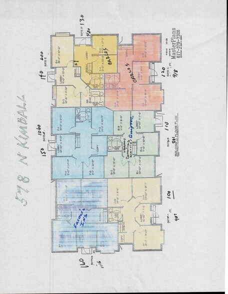 578 N Kimball Ave, Southlake, TX à louer - Plan d’étage – Image 3 sur 6