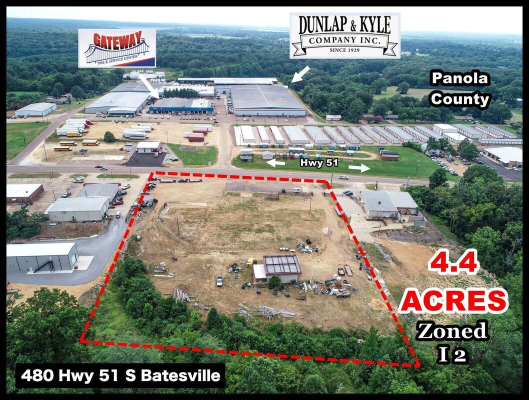 480 US-51, Batesville, MS à vendre Aérien– Image 1 sur 2