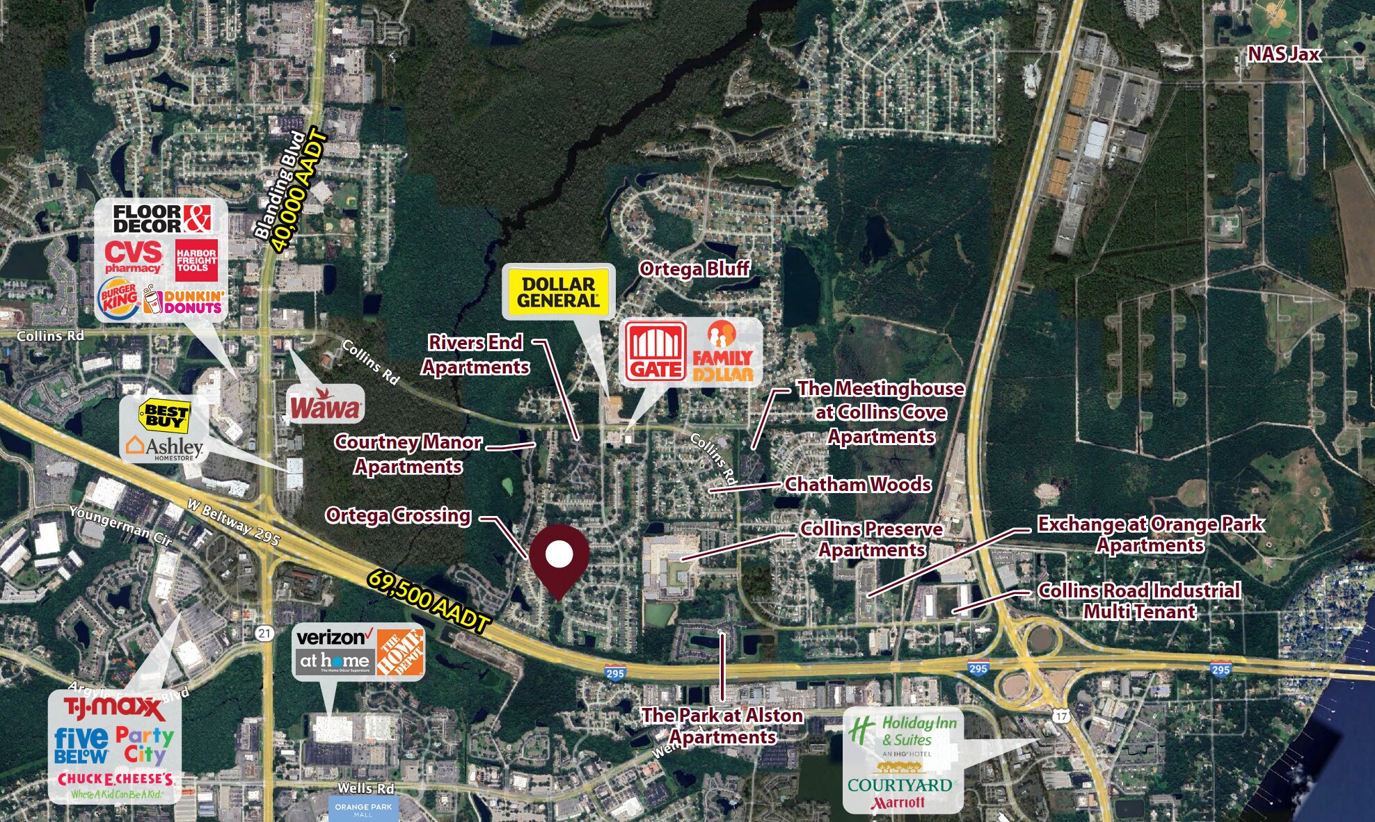 8718 Greatpine W ln, Jacksonville, FL à vendre Photo principale– Image 1 sur 4