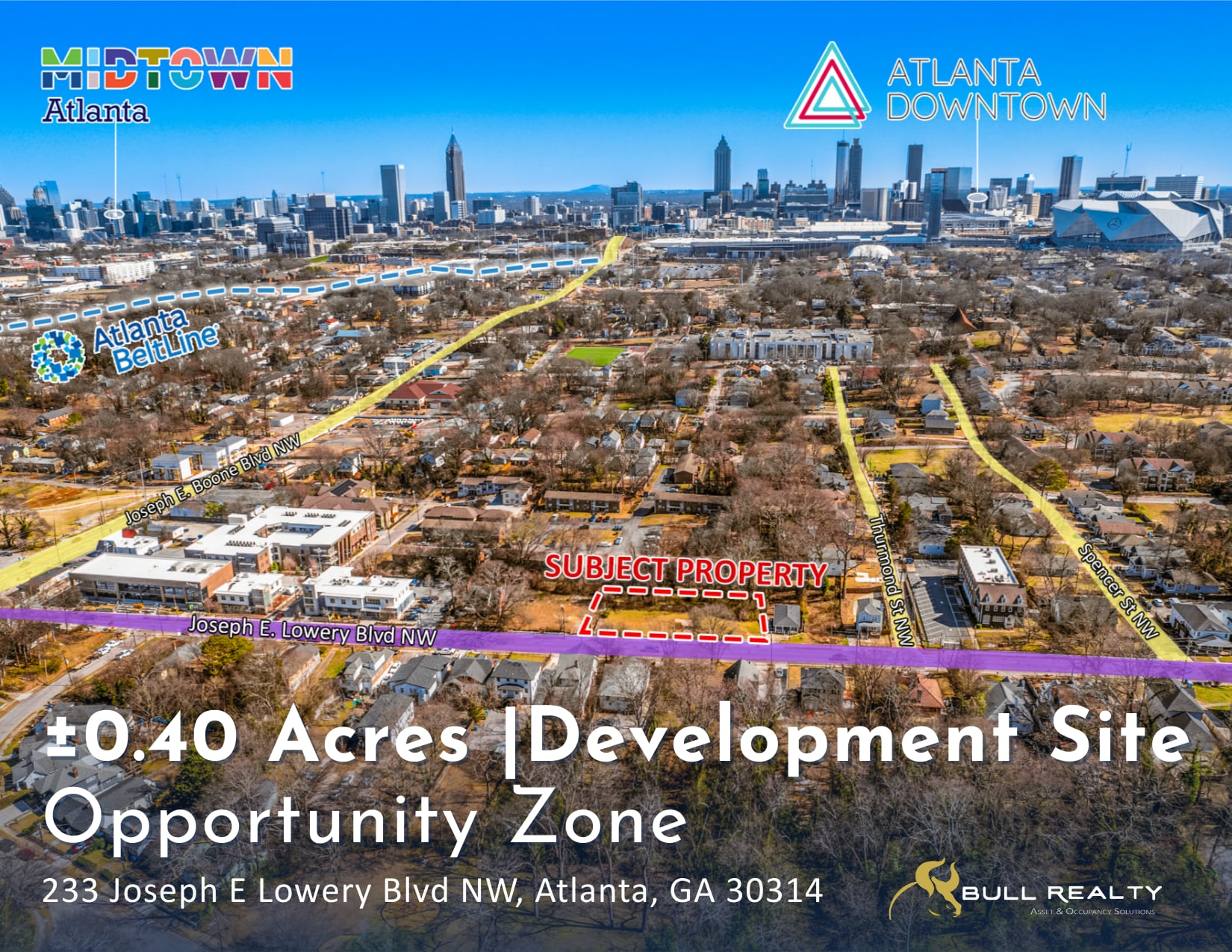 233 Joseph E Lowery Blvd NW, Atlanta, GA à vendre Photo principale– Image 1 sur 16