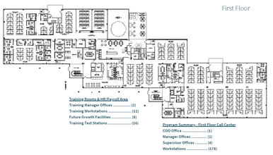 1000 Louis Rose Pl, Charlotte, NC à louer Plan d’étage– Image 1 sur 7