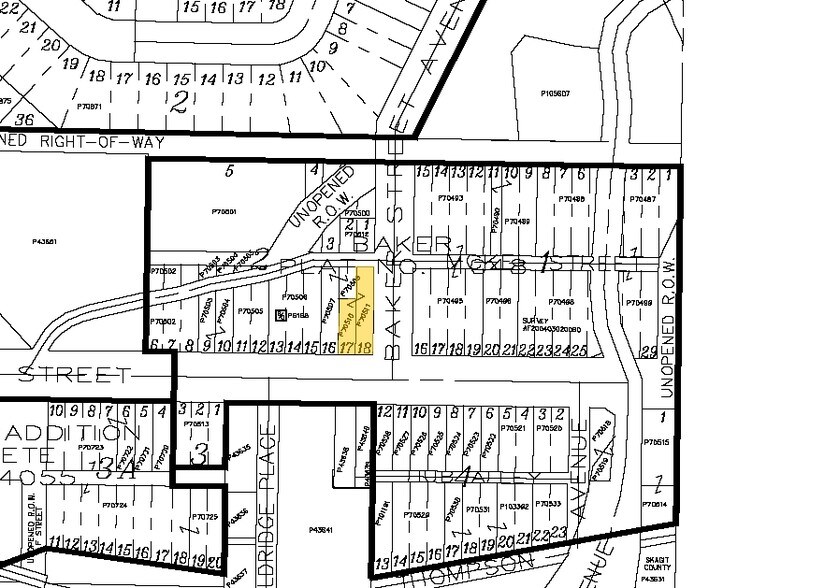 7296 E Baker St, Concrete, WA à louer - Plan cadastral – Image 2 sur 2