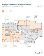 2800 E Highway 114, Southlake, TX à louer Plan d’étage– Image 1 sur 2